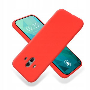 Etui Smooth Do Huawei Mate 10 Ochronne Czerwony