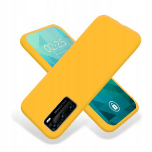 Etui Smooth Do Huawei P40 Ochronne Pomarańczowy