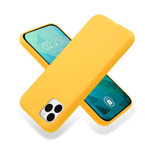 Etui Smooth Do Iphone 11 Pro Matowe Pomarańczowy