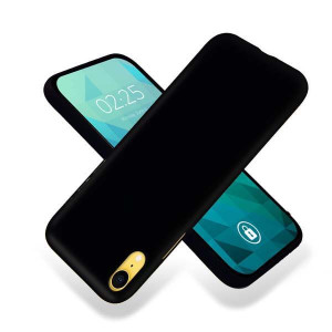 Etui Smooth Do Iphone Xr Guma Matowy Czarny Case