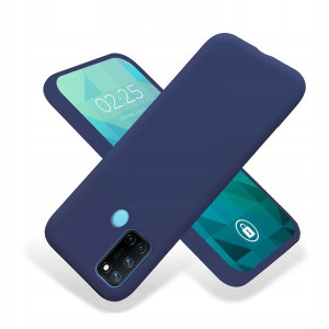 Etui Smooth Do Realme 7i Ochronne Case Granatowy