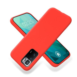 Etui Smooth Do Redmi Note 10 Pro Max Case Czerwony