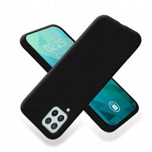 Etui Smooth Do Samsung A22 4g Case Ochronne Czarny