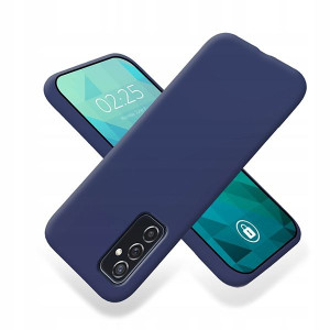 Etui Smooth Do Samsung M32 5g Matowe Granatowy