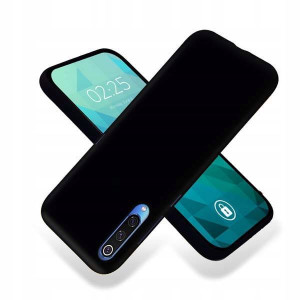 Etui Smooth Do Xiaomi Mi 9 Matowe Czarny Ochronne
