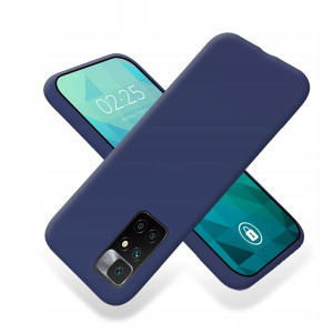 Etui Smooth Do Xiaomi Redmi 10 Ochronne Granatowy