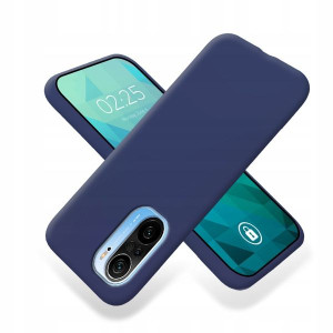 Etui Smooth Do Xiaomi Redmi K40 Pro Matowe Granat