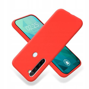 Etui Smooth Do Xiaomi Redmi Note 8t Case Czerwony