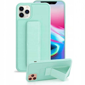 Etui Stand Bracket Do Samsung M21 Ochronne Miętowy