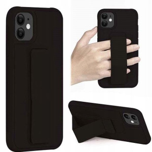 Etui Stand Bracket Do Samsung M31 Ochronne Czarny