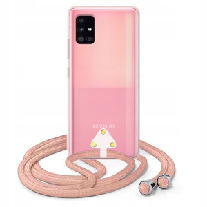 Etui Sun Crossbody do SAMSUNG A51 5G Case Różowy