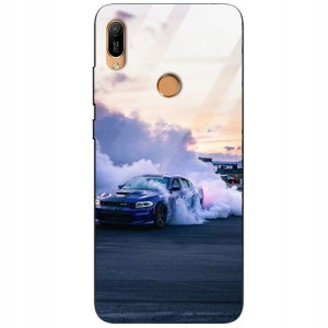 Etui Szklane do HUAWEI Y6S Case Auta Top 100 Wzory