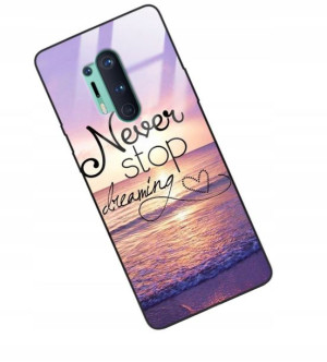 Etui Szklane DO ONEPLUS 8 PRO Obudowa Różne Wzory