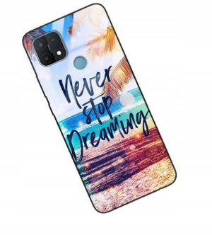 Etui Szklane DO OPPO A15s Obudowa Case Różne Wzory