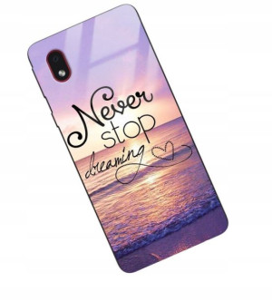 Etui Szklane DO SAMSUNG A01 CORE Case Różne Wzory