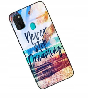Etui Szklane DO SAMSUNG M21 Obudowa Różne Wzory