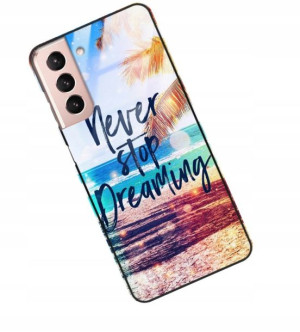 Etui Szklane DO SAMSUNG S21 Obudowa Różne Wzory