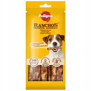 PEDIGREE Ranchos Gryzaki na Dłużej 40 g kurczak
