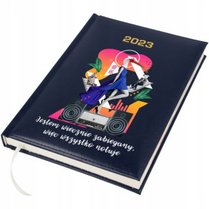 Kalendarz Książkowy 2023 A5 GRANAT Różne Wzory