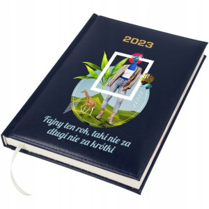 Kalendarz Książkowy 2023 A5 GRANAT Śmieszne Wzory