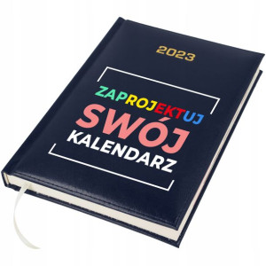Kalendarz Książkowy A5 2023 GRANAT TWÓJ WZÓR