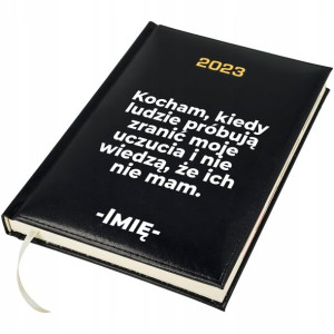 Kalendarz Notes 2023 A5 Motywacyjne Teksty Wzory