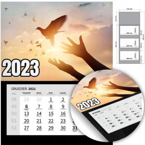 KALENDARZ Trójdzielny Ścienny 2023 RELIGIJNE Wzory