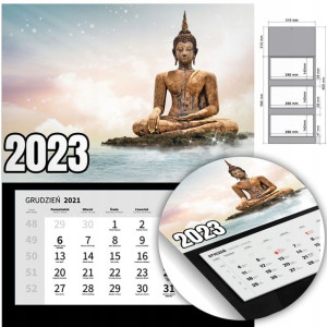 KALENDARZ Trójdzielny Ścienny 2023 RELIGIJNE Wzory