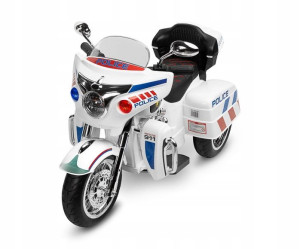 Motocykl Na Akumulator Policja Motor Skóra Syrena