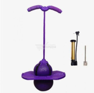 Skoczek Dla Dzieci Pogo Jumper Równowaga Fioletowy