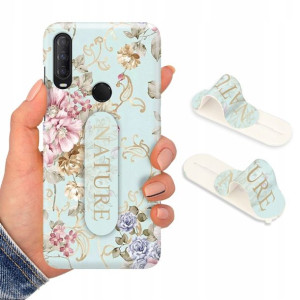 Etui + Uchwyt do ALCATEL 3L 2020 Case Modne Wzory