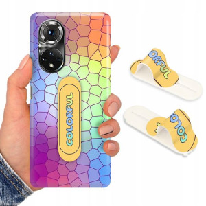Etui + Uchwyt do HUAWEI HONOR 50 PRO Piękne Wzory