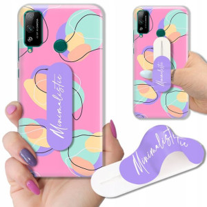 Etui + Uchwyt do HUAWEI HONOR PLAY 4T Modne Wzory