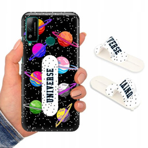 Etui + Uchwyt do HUAWEI HONOR PLAY 4T Modne Wzory