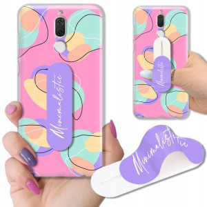Etui + Uchwyt do HUAWEI MATE 10 LITE Modne Wzory