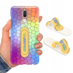 Etui + Uchwyt do HUAWEI MATE 10 LITE Piękne Wzory