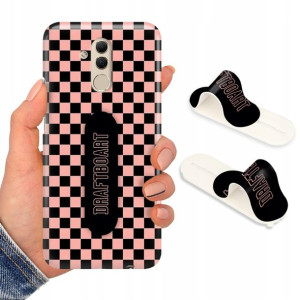 Etui + Uchwyt do HUAWEI MATE 20 LITE Modne Wzory