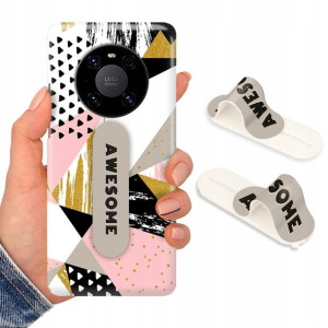 Etui + Uchwyt do HUAWEI MATE 40 PRO Modne Wzory