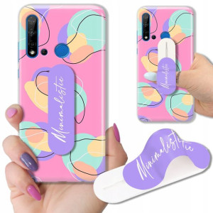 Etui + Uchwyt do HUAWEI NOVA 5i Case Letnie Wzory