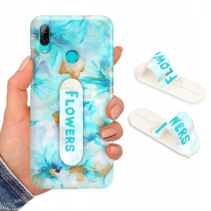 Etui + Uchwyt do HUAWEI P SMART 2019 Modne Wzory