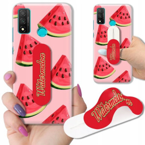 Etui + Uchwyt do HUAWEI P SMART 2020 Modne Wzory