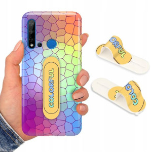 Etui + Uchwyt do HUAWEI P20 LITE 2019 Piękne Wzory