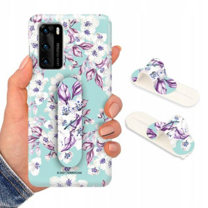 Etui + Uchwyt do HUAWEI P40 5G Obudowa Case Wzory