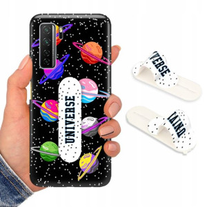Etui + Uchwyt do HUAWEI P40 LITE 5G Modne Wzory
