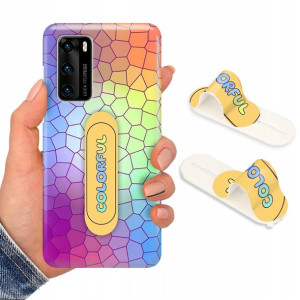 Etui + Uchwyt do HUAWEI P40 Obudowa Piękne Wzory