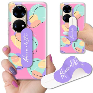 Etui + Uchwyt do HUAWEI P50 PRO Case Letnie Wzory