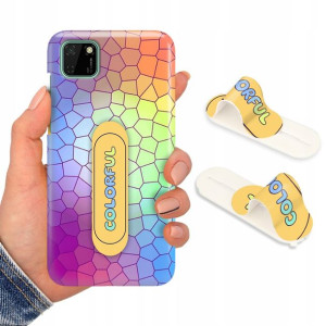 Etui + Uchwyt do HUAWEI Y5P Obudowa Piękne Wzory