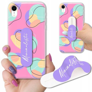 Etui + Uchwyt do iPHONE XR Case Modne Letnie Wzory