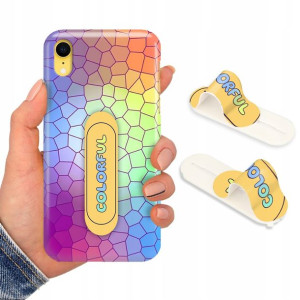 Etui + Uchwyt do iPHONE XR Obudowa Piękne Wzory