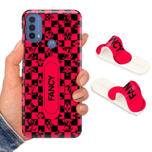 Etui + Uchwyt do MOTOROLA E40 Obudowa Piękne Wzory